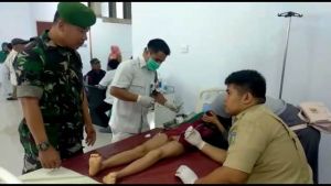 Warga Apresiasi Khitanan Massal TMMD 104 Kodim 0417Kerinci 