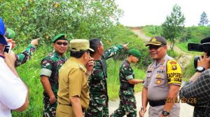 Walikota Sungai Penuh Tinjau Lokasi TMMD ke 104