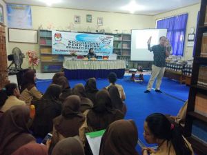 Relawan Demokrasi Pemilih Pemula Ajak Siswa SMK Yadika “Melek” Pemilu 2019