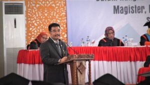 Hadiri Wisuda Ke-85 UNJA, SAH Paparkan Tantangan Perubahan Pendidikan Tinggi