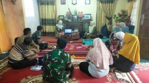 Bakti Sosial Penyuluhan Kesehatan Pola Hidup Sehat Didampingi  Satgas TMMD