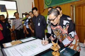 Pemkab Dukung Pencanangan Zona Integritas WBK