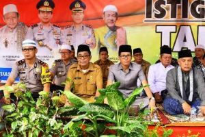 Sekda Hadiri Tabligh Akbar Polres Batanghari