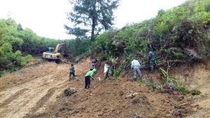 Hari ke 10 TMMD Kodim 0417/Kerinci, Pekerjaan FIsik Sudah 57 Persen