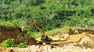 Ini Progress Pekerjaan Fisik TMMD ke 104 Kodim 0417/Kerinci Hari Ke-13