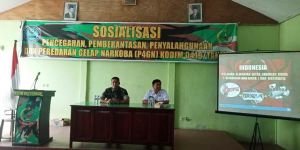 Dandim 0419/Tanjab  Ingatkan Anggota Agar Menjaga Diri dan Keluarga dari Narkoba