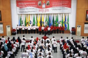 Kemendagri Gelar Apel Bersama ASN dalam Menyukseskan Pemilu Serentak 2019