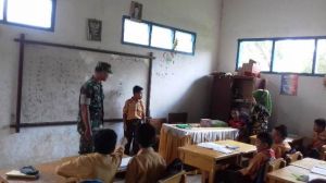 Di Hadapan Satgas TMMD, Ripki Bercita-Cita Jadi Tentara