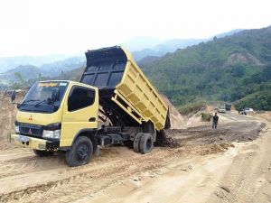 Sopir ini Puji Etos Kerja dan Kedisiplinan Satgas TMMD Kodim 0417/Kerinci