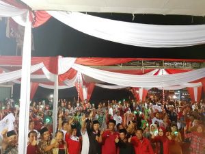 Blusukan di Lingkar Selatan Kota Jambi, Edi Purwanto Sampaikan Bukti Keberhasilan Jokowi