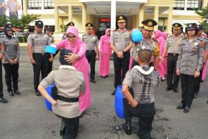 Ratusan Bintara Disambut Polda Jambi, Kapolda: Hindari Sikap Arogansi, Ego dan Konflik