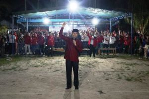 Kampanye Akbar di Perbatasan Jambi-Riau, Edi Purwanto: Rapatkan Barisan, Jokowi-Ma’ruf Menang