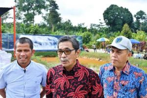 Sekda Batanghari Hadiri Peresmian Taman Wisata Sungai Bujang Simpang Pete
