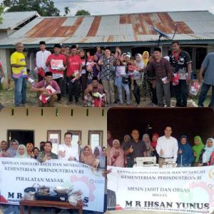 Safari ke Beberapa Titik Bantuan, Warga Ramai-Ramai Doakan Ihsan Yunus Kembali Masuk Senayan