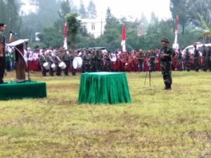 Dandim 0420/Sarko Jadi Danup Penutupan TMMD ke 104 Kodim 0417/Kerinci