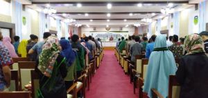 Ratusan Kader HMI Jambi untuk Pemantau Pemilu 2019 Resmi Dikukuhkan