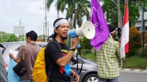 Forum Persma-AJI Kota Jambi Aksi Solidaritas untuk Suara USU