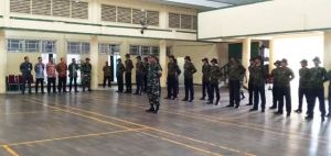Gandeng Korem/042 Gapu, Puluhan Security RSUD Raden Mattaher Jambi Dibekali Dasar Intelijen