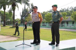 Kapolda Jambi Sambangi Kodim 0415/ Batanghari