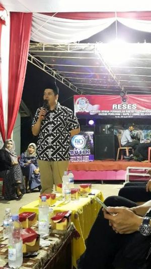Ihsan Yunus Hadir di Reses Bersama Junedi Singarimbun di Eka Jaya, Warga Keluhkan Ini