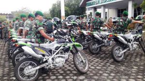 Pemkab Batanghari Serahkan 20 Unit Kendaraan Roda Dua  Kepada Kodim 0415 Batanghari 