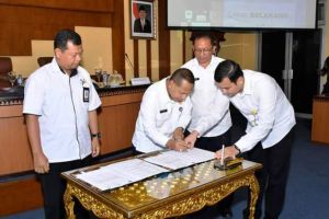 Asisten III Hadiri Penandatangan Nota Kesepakatan dengan BPS, Ini ITujuannya