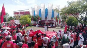 Hadapi Masa Tenang Besok, Edi Purwanto Bai’at Saksi PDI Perjuangan Kawal Pemilu 17 April