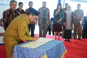 Tingkatkan Layanan Teknologi Informasi, Pemprov -  Pgascom Jalin Kerjasama