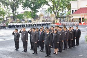 Polda Jambi Gelar Upacara Hari Lahir Pancasila