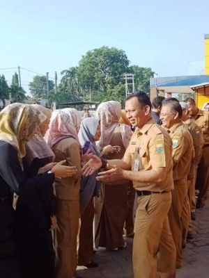 Pimpin Apel Pertama Masuk Kerja, Pegawai yang Alpa di RSUD Raden Mattaher Nihil