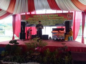 Perkuat Komsos, Kodim 0420/Sarko Gelar Halal bi Halal