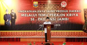 Fachrori: Program Kerja Dekranasda Harus Memperkuat Kerajinan Khas Jambi
