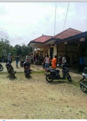 Polsek Batin Dirusak Karena Warga Kesal Tak Temukan Pencuri yang Sebabkan Ketua PPP Meninggal Dunia