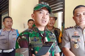 Pasca Pengrusakan Polsek Batin, Dandim Batanghari: Percayakan Kepada Aparat Hukum