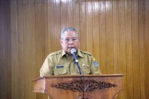 Bupati Safrial Hadiri Rapat Koordinasi Penanggulangan Bencana