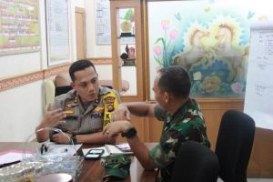 Dandim 0415/Batanghari Sepakat Bersama Kapolres Sukseskan TMMD di Ladang Peris
