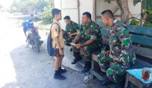 ''Saya Senang Pak Tentara Membangun Desa Kami''