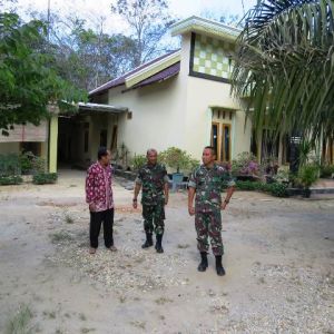 Didampingi Danramil, Kasdim 0415/Batanghari Cek Lokasi Pembukaan TMMD di Desa Ladang Peris