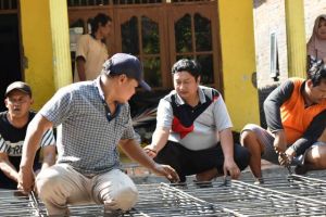 Kades Kalikondang Terjun Langsung Demi TMMD Reg 105