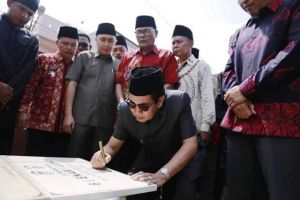 Wako AJB Hadiri Halal Bi Halal 6 Luhah Sungai Penuh