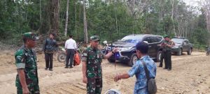 Dandim 0415/Bth Cek Pembangunan Jalan, Warga: TMMD Luar Biasa