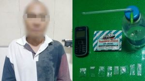 Pria Paruh Baya Pemilik 8 Paket Sabu Tak Berkutik Saat Diciduk Polisi