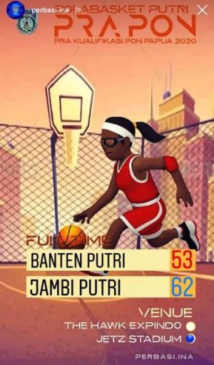 Tim Basket Putri Jambi Jadi Tim Pertama Lolos PON Papua