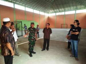 Danramil 415-04/Mb, Kapten Inf Rilman Bersama Dinsosdukcapil Batanghari Cek Kesiapan Perekaman E-KTP