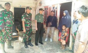 Tim Dinas Pisikologi TNI AD Temui Tokoh Masyarakat Ladang Peris Pastikan Warga Gembira Sambut TMMD