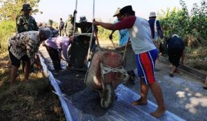 Dibangun TNI, Yakin Kalikondang Berkembang