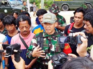 SAD Bertemu Dansatgas TMMD Kodim 0415/Bth, Ngelambu: Bimbing Anak Kami Jadi Tentara