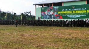 Bupati Syahirsah Buka Secara Resmi TMMD Ke-105 Ta.2019 Kodim 0415/Batanghari