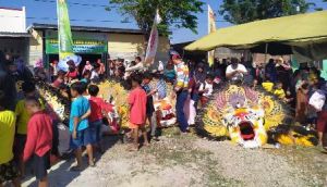 Berharap Sering Ada Pentas Seni Selama TMMD Berlangsung