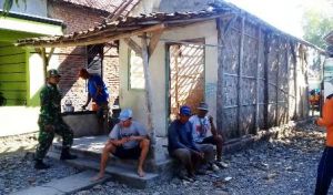 Direhab TNI, Rumah Nurrohman Akan Berdinding Tembok
